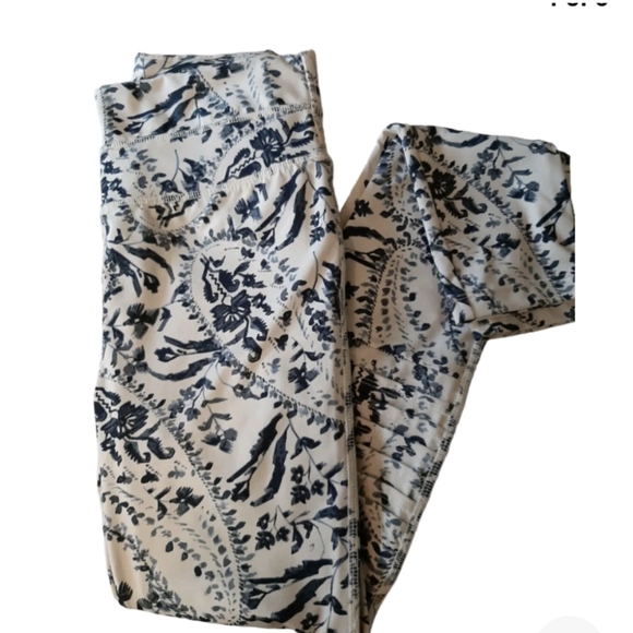 Free People Pants - Free People Movement City Slicker High Waiting Moto Leggings EUC